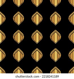 Art Deco Style Seamless Pattern