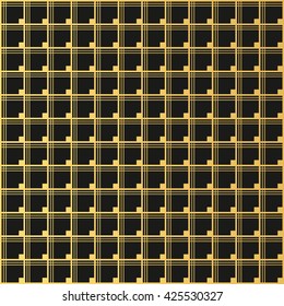 Art Deco style seamless pattern texture.