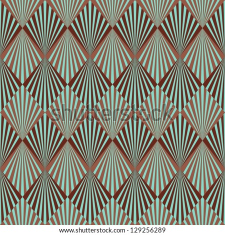 Art Deco Style Seamless Pattern Texture Stock Vector (Royalty Free ...
