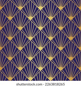 art deco sunburst pattern, luxury vector background for print