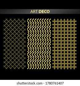 Diseño Art Decó. Vectores de diseño