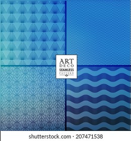 Art Deco thin line wallpaper pattern  can be used for invitation, congratulation
