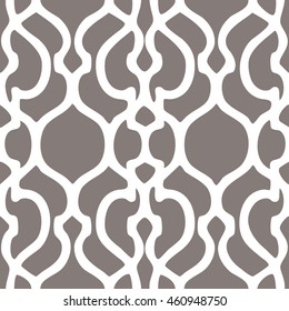 Art deco trellis pattern seamless background tile