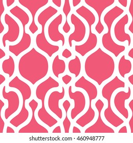 Art deco trellis pattern seamless background tile