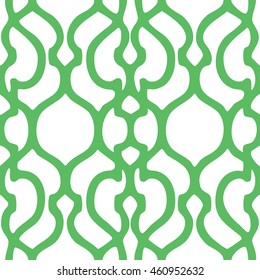 Art deco trellis pattern seamless background tile