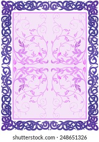 Art deco vector illustration