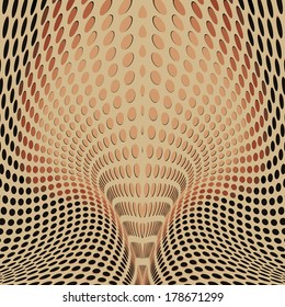 Art deco vector Illustration,background abstract pattern, dots ornate background.