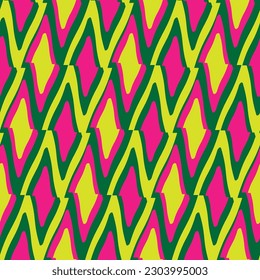 Vector Art DecoResumen Patrón Geométrico Retro Textura Sin Maravilla Fondo De Moda Para Impresiones De Moda Dibujado A Mano Papel De Tela Diseño De Estilo Moderno Patrón Geométrico Mezclado Todo Vestido De Cuero De Moda