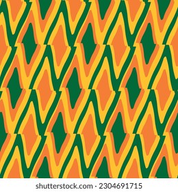 Vector Art DecoResumen Patrón Geométrico Retro Textura Sin Maravilla Fondo De Moda Para Impresiones De Moda Dibujado A Mano Papel De Tela Diseño De Estilo Moderno Patrón Geométrico Mezclado Todo Vestido De Cuero De Moda