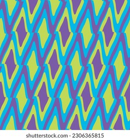 Art Deco VectorAbstract Retro Geometric Pattern Seamless Texture Trendy Background For Hand-drawn Fashion Prints Plain Wallpaper Modern Style Design Mixed Geometric Pattern All Fashion Leather Dress