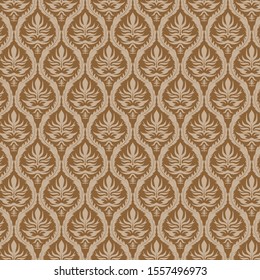 Art Deco vintage ornamental pattern.