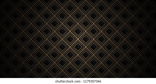 Art Deco vintage pattern with Dark edges