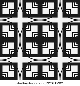 Art deco vintage seamless pattern. Retro design vector illustration
