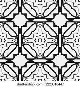 Art deco vintage seamless pattern. Retro design vector illustration