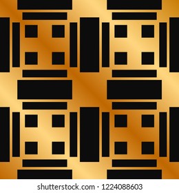 Art deco vintage seamless pattern. Retro design vector illustration