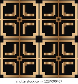 Art deco vintage seamless pattern. Retro design vector illustration