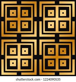 Art deco vintage seamless pattern. Retro design vector illustration