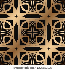 Art deco vintage seamless pattern. Retro design vector illustration
