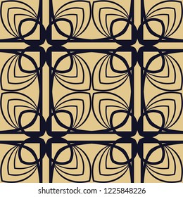 Art deco vintage seamless pattern. Retro design vector illustration