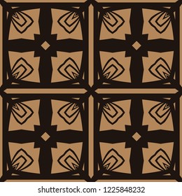 Art deco vintage seamless pattern. Retro design vector illustration