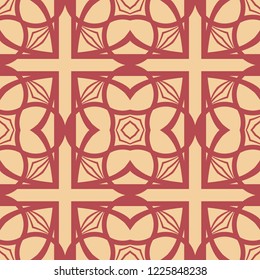 Art deco vintage seamless pattern. Retro design vector illustration