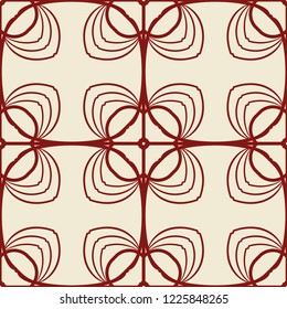 Art deco vintage seamless pattern. Retro design vector illustration