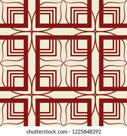 Art deco vintage seamless pattern. Retro design vector illustration