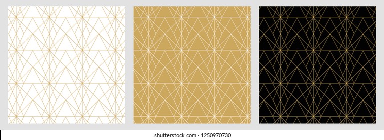 Art Deco vintage seamless pattern surface