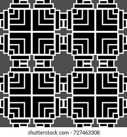 Art deco vintage seamless pattern. Template for design. Vector illustration eps10