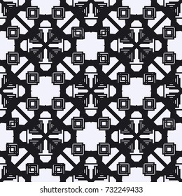 Art deco vintage seamless pattern. Template for design. Vector illustration eps10