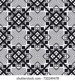 Art deco vintage seamless pattern. Template for design. Vector illustration eps10
