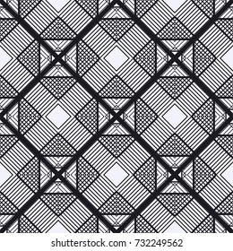 Art deco vintage seamless pattern. Template for design. Vector illustration eps10