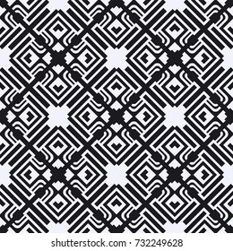 Art deco vintage seamless pattern. Template for design. Vector illustration eps10