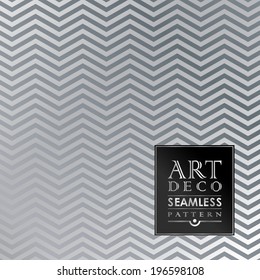 Art Deco vintage wallpaper pattern can be used for invitation, congratulation