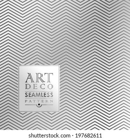 Art Deco vintage wallpaper pattern can be used for invitation, congratulation