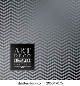 Art Deco vintage wallpaper pattern can be used for invitation, congratulation