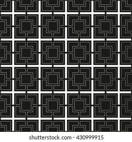 Art Deco  vintage wallpaper pattern. Geometric decorative pattern