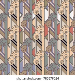 Art Deco Wall Covering or Fabric Design