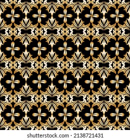 Art decoration seamless pattern background.