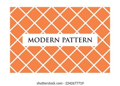 Art Decoration Seamless Pattern on White Background