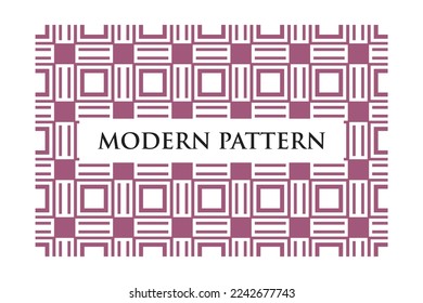 Art Decoration Seamless Pattern on White Background
