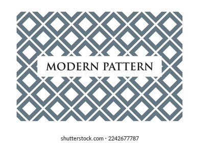 Art Decoration Seamless Pattern on White Background