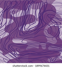 art design abstract purple stains and lines background vector illustration