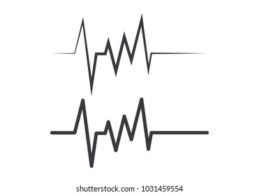 Art design health medical heartbeat pulse