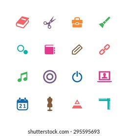 art, design icons universal set for web and mobile