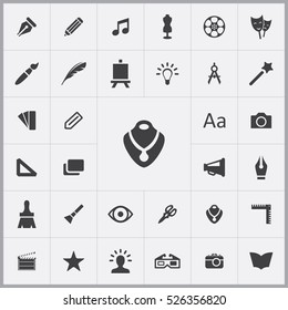 art, design icons universal set for web and mobile