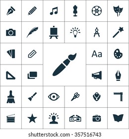 art, design Icons Vector set
