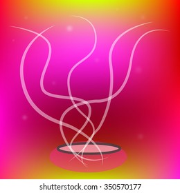 Art design line movement background