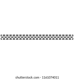 art design pattern border, tattoo lace