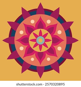 art, design, symmetry, circle, geometric, pattern, spiritual, culture, decoration, ornate, intricate, vector, colorful